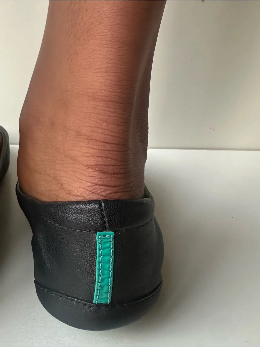 Tieks by Gavrieli Matte Black Leather Foldable Ballet Flats Shoes Size 8 + Bag